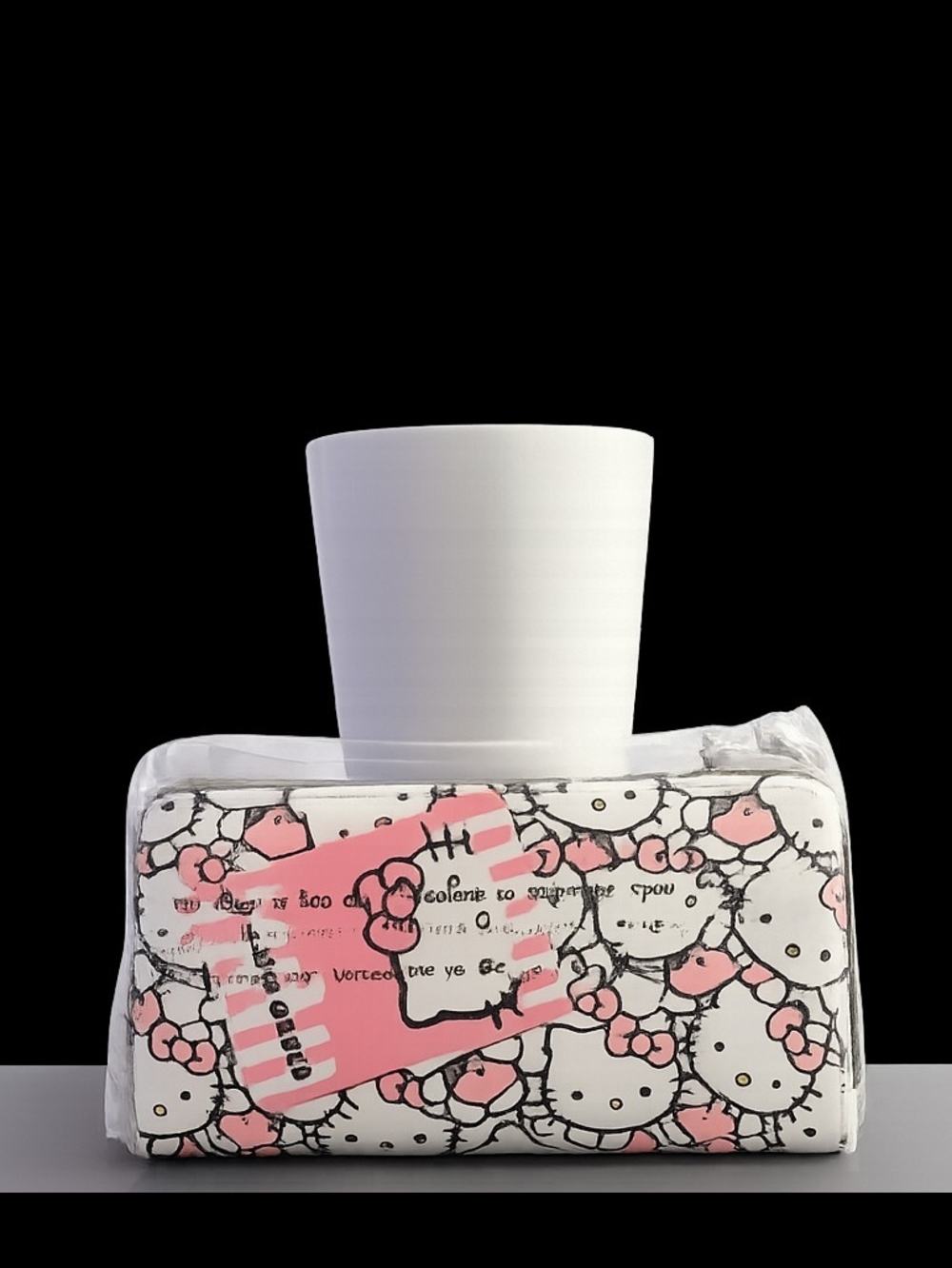 Hello Kitty All-Over Print Zip Wallet NWT